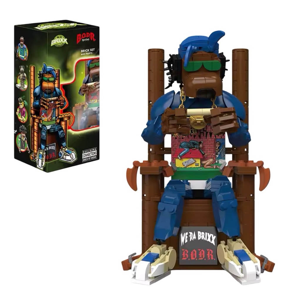 Snoop Dogg Hip-Hop Totem Canine Art Brick Collection